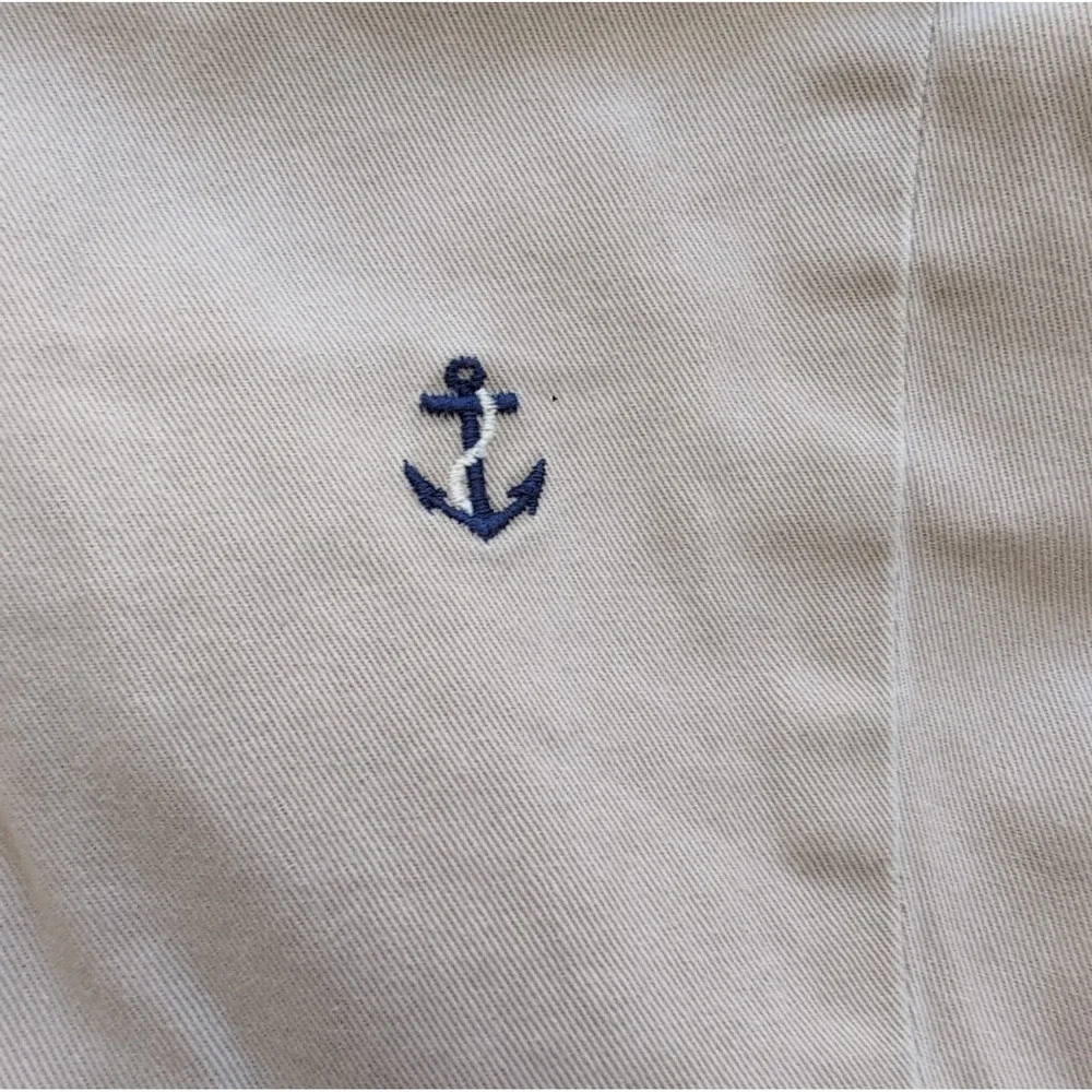 Polo Ralph Lauren Bedford Chino Shorts Mens 36 Classic Fit Khaki Anchors Preppy